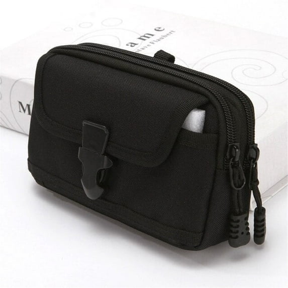 JUYGO Military Camouflage Pouch Tactical Belt Waist Pack Outdoor Wallet Purse Packet Utility EDC Bag for 6.5 Phone Hunting Bag