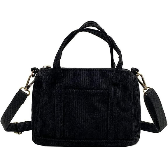 JUYGO Mini Corduroy Crossbody Bag Phone Purse Small Corduroy Hobo Bag Tote Bag Casual Shoulder Handbag for Women