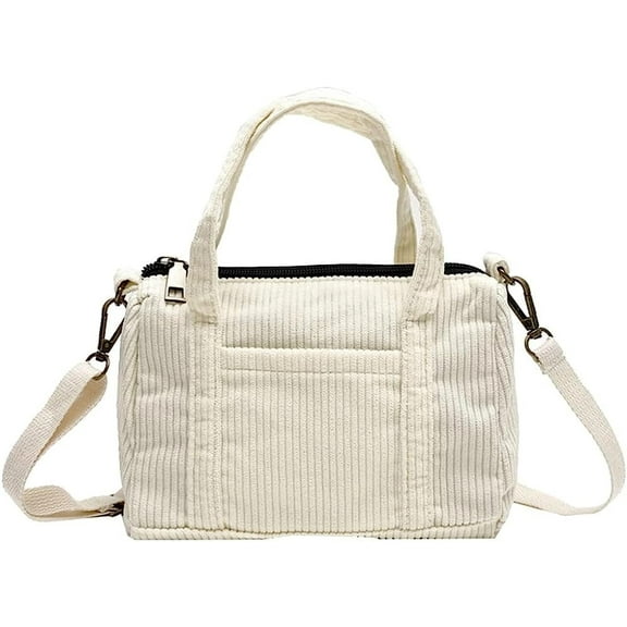 JUYGO Mini Corduroy Crossbody Bag Phone Purse Small Corduroy Hobo Bag Tote Bag Casual Shoulder Handbag for Women