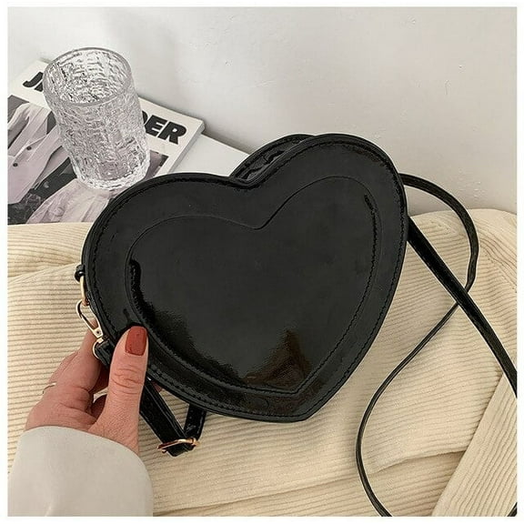 JUYGO New Crossbody Bags Purses Cute Peach Heart Trendy Fashion Simple Western Style Popular Bags for Women Purses and Handbags