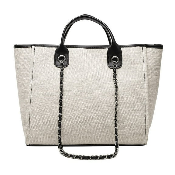 JUYGO New European and American Bucket Bag Womens Large Capacity Shoulder Bags Chain Casual Tote Bag Handbag Shopping bag bolsos