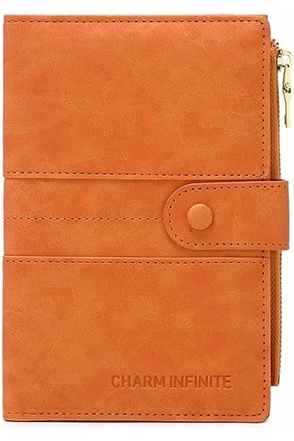 Passport and Card Holder for Women RFID Blocking Card Case Slim Travel Wallet Change Purse with Vaccine Card Slot