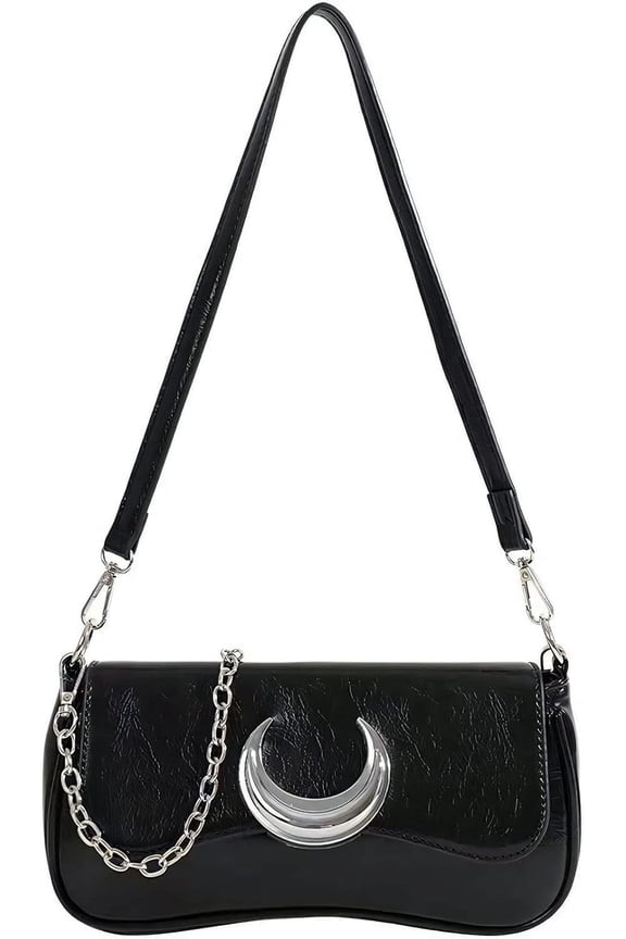 Punk Bag, Sourpuss Gothic Tote Purse Y2K Cool Style Trendy Women Shoulder Bags Rock Fashion Girls Handbag