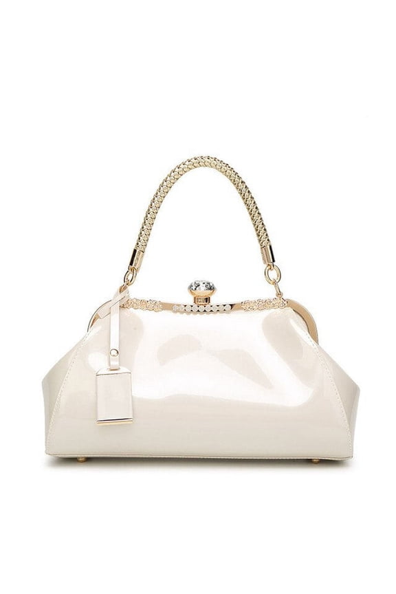 Quality luxury evening messenger bags for women handbags patent leather ladies shoulder bag Ladies Clutchs Wedding Party Bags