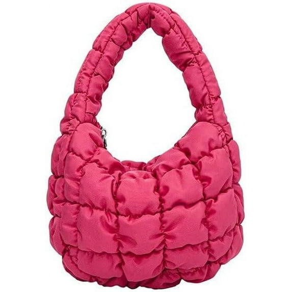 JUYGO Quilted Shoulder Bags for Women Designer Pleated Cloud Bag Mini Famle Versatile Small Handbag Women's Cross Bag Tote