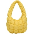thumbnail image 1 of JUYGO Quilted Shoulder Bags for Women Designer Pleated Cloud Bag Mini Famle Versatile Small Handbag Women's Cross Bag Tote, 1 of 7