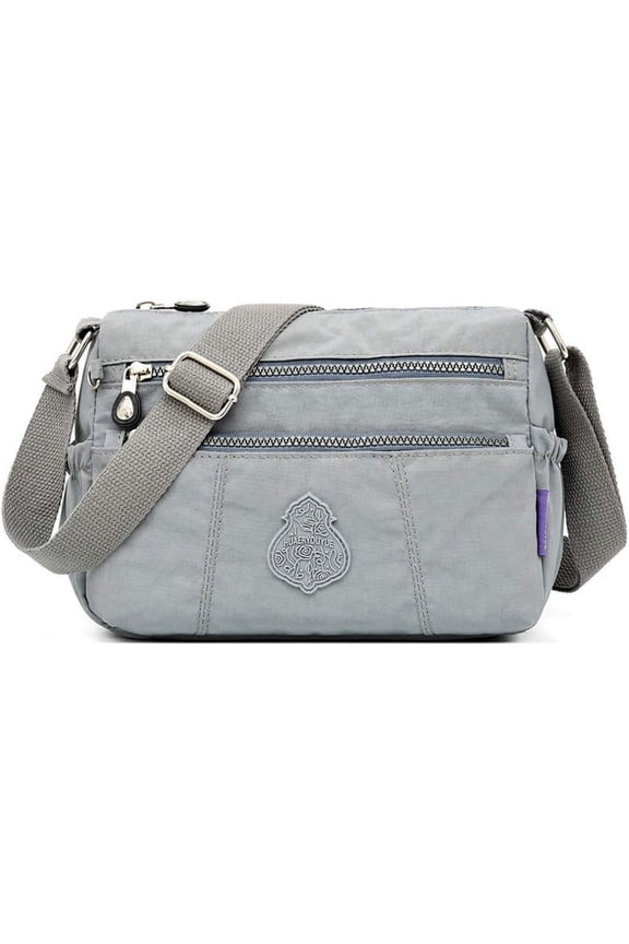 Shoulder Bag for Women Waterproof Crossbody Purses Lightweight Nylon Work Travel Purse Messenger Bag
