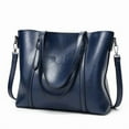 thumbnail image 1 of JUYGO Shoulder Bags for Women Oil Wax Leather Handbag Tote Crossbody Bag Women Luxury Handbag Women Bags Designer Handbag High Quality, 1 of 6