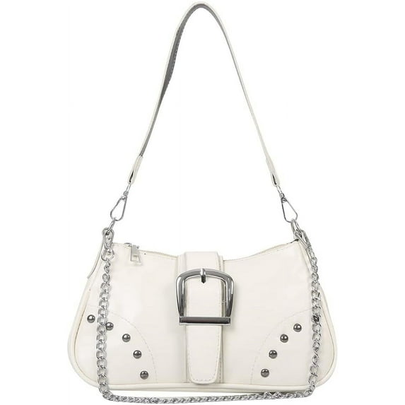 JUYGO Small Shoulder Bag Purse for Women Y2K Hobo Handbag Trendy Clutch Purse 90s Y2K Bags for Women