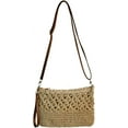thumbnail image 1 of JUYGO Straw Clutch Purses Women Summer Beach Crossbody Bags Handwoven Straw Shoulder Bags Clutch Handbags, 1 of 3