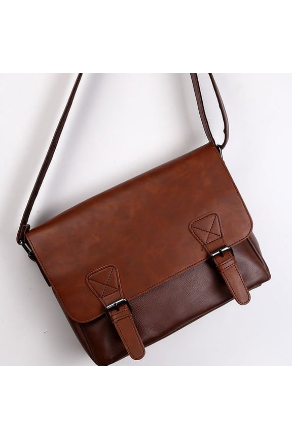 Tilorraine new men single shoulder bag leather retro briefcase crossbody bags messenger bags for men luxury bag