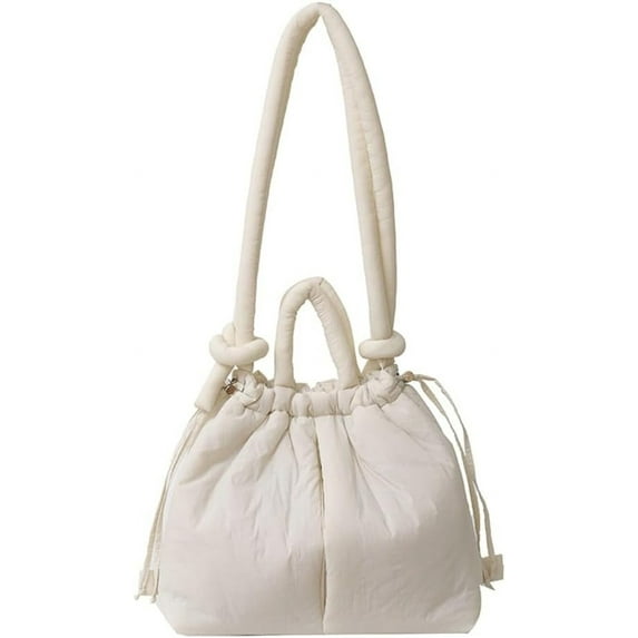 JUYGO Tote Bag for Women, Nylon Handbag Large Capacity Backpack Lightweight Dual-Purpose Crossbody Bag Bucket Bag Multi-Color Purse