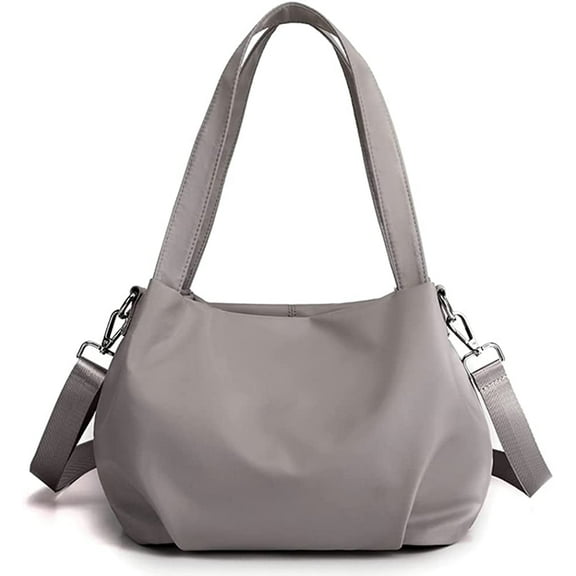 JUYGO Women Chic Shoulder Bag Trendy Nylon Tote Crossbody Bag Large Hobo Purse