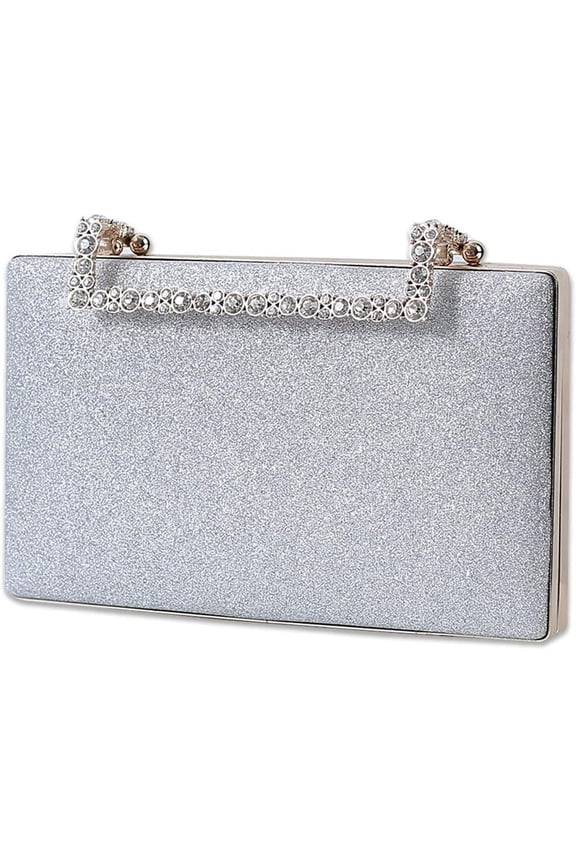 Women Clutch Purse Glitter Evening Bag Sequins Clutch Bag Sparkly Handbag Bridal Wedding Purse