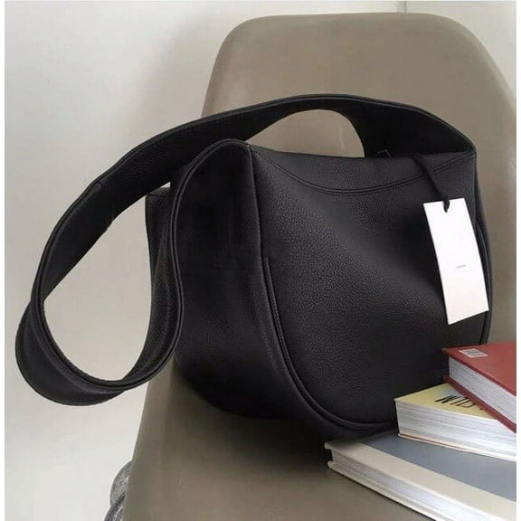 JUYGO Women Fashion Casual Hobo Bags Black Shoulder Crossbody Bag Female Large Capacity Handbag Woman Wide Strap Underarm Bag New