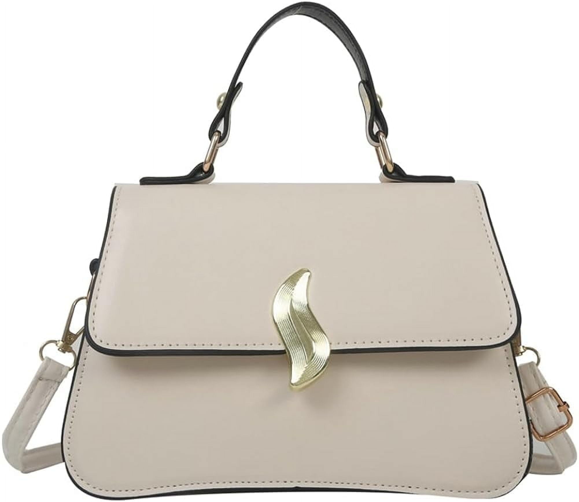 JUYGO Women Hobo Bag Vegan Leather Handbag Tote Bag Square Trendy Chic Shoulder Bag