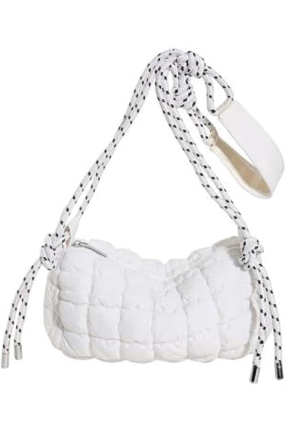 Women Small Square Mini Crossbody Down Shoulder Bag Casual Handbag Daily Purse
