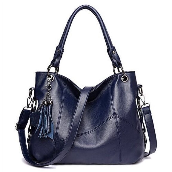 JUYGO Women Soft Leather Tassel Luxury Handbags Women Bags Designer Handbags High Quality Ladies Crossbody Hand Tote Bag Women Handbag