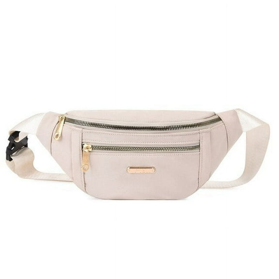 JUYGO Women Waist Bag Fanny Pack Zipper Chest Bag Female Banana Bag Money Pouch Travel Shoulder Purse Belly Pocket Hip Bum Bag