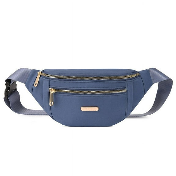 JUYGO Women Waist Bag Fanny Pack Zipper Chest Bag Female Banana Bag Money Pouch Travel Shoulder Purse Belly Pocket Hip Bum Bag