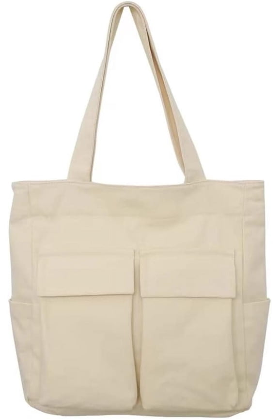 Women's Hipster Hobo Boho Hippie Crossbody Bag Japanese Dark Academia Canvas Sling Packs Grunge Aesthetic Handbags (white)