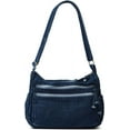 thumbnail image 1 of JUYGO Women's Retro Large Canvas Denim Shoulder Bag Denim Crossbody Handbags Casual Style Lightweight Tote Purse, 1 of 7