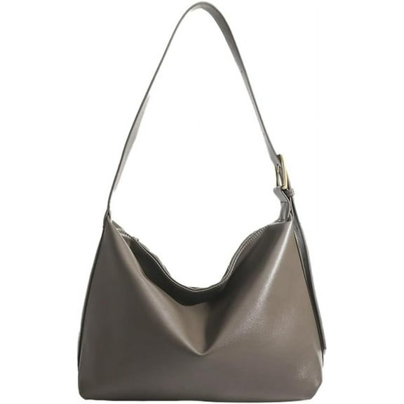 JUYGO Women's Vegan Leather Tote Bag Large Y2K Shoulder Crossbody Bag Trendy Soft Handbag Top Handle Purse