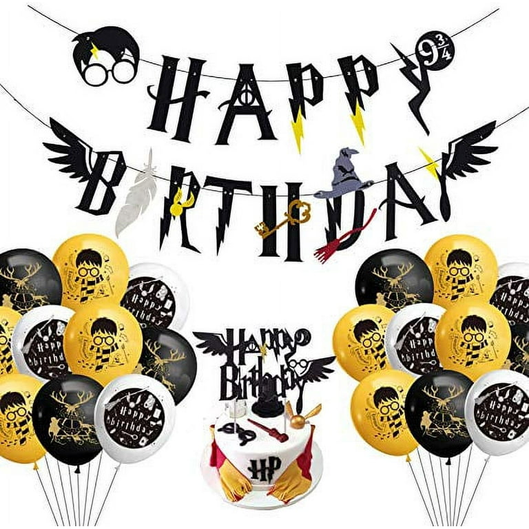 Buy Harry Potter Happy Birthday Banner  Themed Bday Party Sign, Decorations  Online at desertcartEcuador
