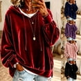 thumbnail image 1 of JUjie Lightweight Hoodies for Women Oversized Sweatshirt Comfort Drawstring Sweatshirts for Fall & Winter Top 2026 Basic Hoodie Outfits Pink XXL, 1 of 5