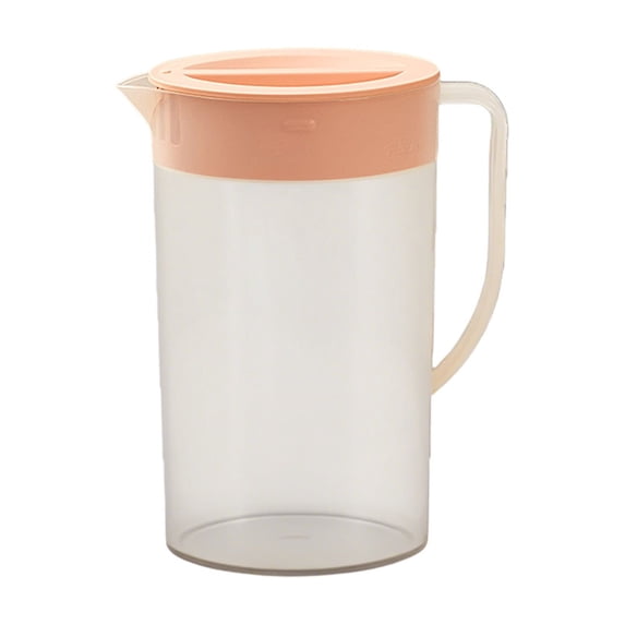 JVBTVB 1. 5 Gallon Water Pitcher BPA-Free for Fridge Door Storage with Leak-Proof Spout and Removable Strainer Lid, Slim Design for Iced Tea, Juice, Cold Brew
