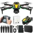thumbnail image 1 of JVBTVB 1080P HD Camera Drone with Screen Remote Control, Brushless Motor, Altitude Hold & 360° Obstacle Avoidance - Under 250g No FAA Registration, Includes Storage Card & Carry Bag, 1 of 9