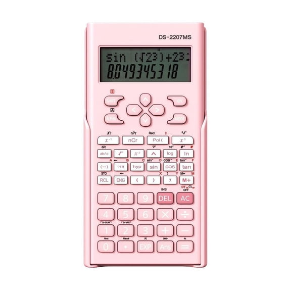 JVBTVB Back to School Flip Cover Calculator - 10-Digit Lcd Function Math Calculator for Exams, Portable Pocket Size 4 Colors, 0.43 Inch Thin, Auto Shutoff