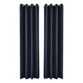 thumbnail image 1 of JVBTVB Blackout Thermal Insulated Curtains 42x63 Inch - Noise Reducing Polyester Room Darkening Curtains with Grommets for Bedroom, 1 of 5