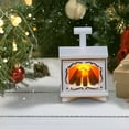 thumbnail image 1 of JVBTVB Christmas LED Fireplace Light, Realistic Flickering Flame Effect Night Light for Holiday Decor, Vintage-Style Electric Fireplace Lamp, Safe, 1 of 6