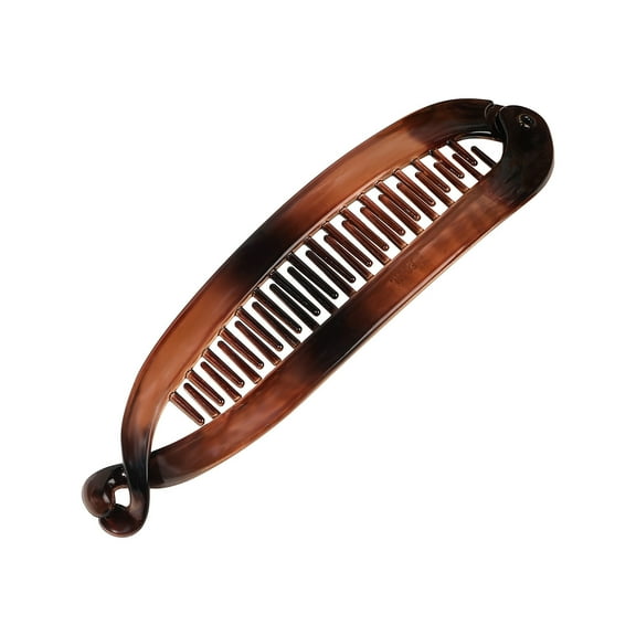 JVBTVB Double-Sided Banana Hair Clip for Ponytails, Thickened Durable Hair Accessories to Easily Create Elegant Hairstyles, Women's Hair Clip for Daily Use and Special Occasions