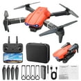 thumbnail image 1 of JVBTVB E99pro Drone with 2 Cameras &amp; VR FPV, Foldable &amp; Lightweight <250g FAA No Registration, Altitude Hold, Gesture Control, 15 Min Flight, Gifts for Boys Girls, 1 of 9