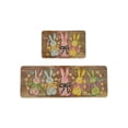 thumbnail image 1 of JVBTVB Easter Rug Set 2-Piece, Non-Skid Bunny & Easter Egg Print Kitchen Mat and Runner, Soft Polyester Entrance Hallway Floor Mat for Home Decor, 47.24x15.75 & 23.62x15.75in, 1 of 9