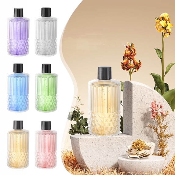 JVBTVB Essential Oil for Diffuser, 50ml Long Lasting Aromatherapy Scent with 6 Fragrances for Home Use in Bedroom, Kitchen, Bathroom & Living Room