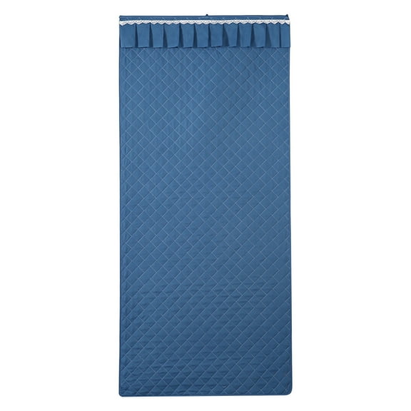 JVBTVB Insulated Door Curtain 31.5" x 78.7" - Thermal Windproof Cover for Winter Warmth, Blocks Cold Air, Energy Saving, Easy Install with Hooks & Handles