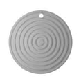 thumbnail image 1 of JVBTVB Large 7-inch Silicone Non-Slip Coaster Mat, Heat Resistant Placemat for Table Protection, Fits Cups Bowls and Hot Pots, Easy Clean Food-Grade Dining Mat, 1 of 3