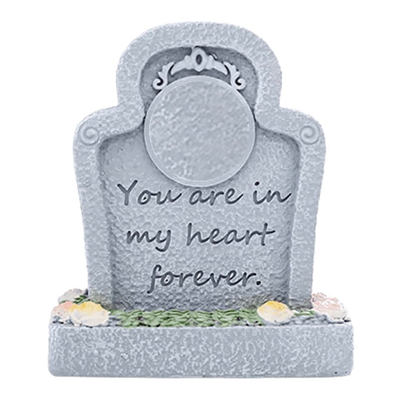 JVBTVB Pet Memorial Stone Resin Pet Grave Marker with 3 Unique Designs for Outdoor Garden or Indoor Tribute Weather-Resistant Pet Memorial Marker for Cats and Dogs