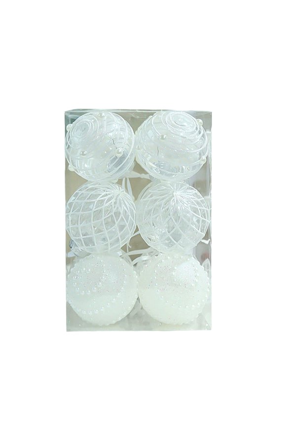 Shatterproof Christmas Ball Ornaments 12-Pack, 2.75inch PET Plastic Holiday Decorations for Tree Hanging, Festive Party Supplies