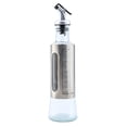 thumbnail image 1 of JVBTVB Stainless Steel Oil Dispenser with Glass Bottle & Auto Pour Spout, Kitchen Oil Cruet with Measurement Scale for Cooking Oil & Vinegar, Leak-Proof Press Type, 3 Sizes (200/300/500ml), 1 of 6