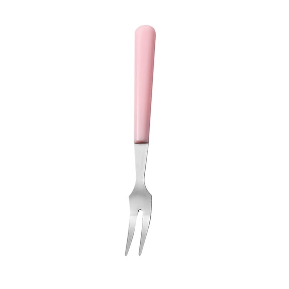 JVBTVB Stainless Steel Two-Prong Cake Forks, Dessert Forks for Fruit Salad, Appetizers, Pastries, Mirror Polished Mini Snack Forks, Elegant Serving Utensils