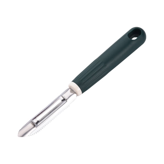 JVBTVB Stainless Steel Vegetable Peeler, Multi-Purpose Kitchen Peeler for Effortless Peeling of Fruits, Potatoes, Carrots, Cucumbers with Comfort Grip, Also Functions as Fish Scale Remover