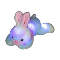JVBTVB Toys, Cute Glowing Rabbits Plushie Soft Toy for Childrens Sleep Comfortion with 2 AA BatteriesHoliday Gifts