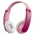 thumbnail image 1 of JVC Bluetooth Kids Headphones, 16 Hours Play time, Active Volume Limiter, Comfortable and Easy-to-Clean Soft Ear Pads, 7-Step Length Adjuster, Fun Stickers Included - HAKD10WP (Pink), 1 of 7