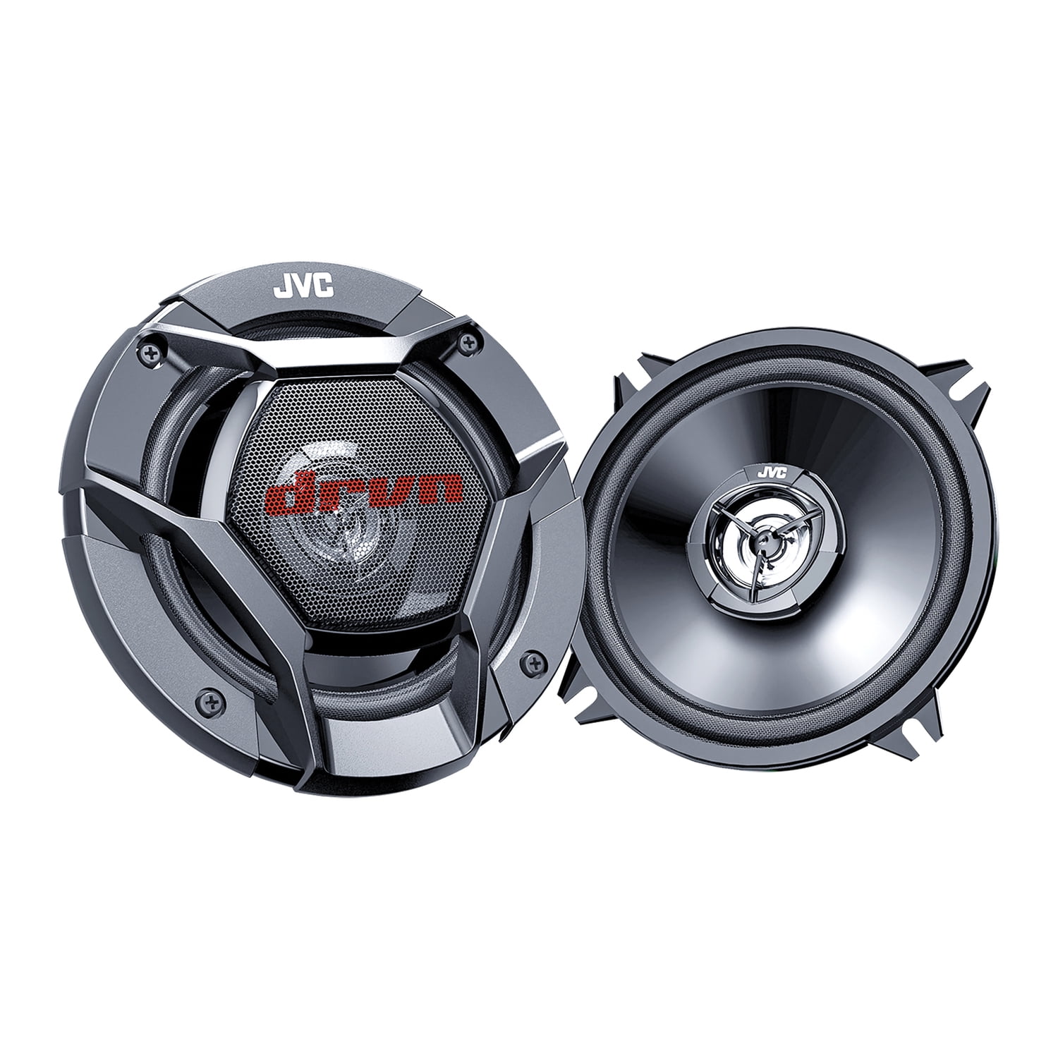 JVC CS-DR521 5.25-In. 2-Way drvn DR Series Coaxial Speaker, 260 Watts Max, 4 Ohms, Shallow Mount, Pair