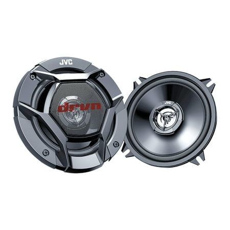 JVC CS-DR521 5.25-In. 2-Way drvn DR Series Coaxial Speaker, 260 Watts Max, 4 Ohms, Shallow Mount, Pair