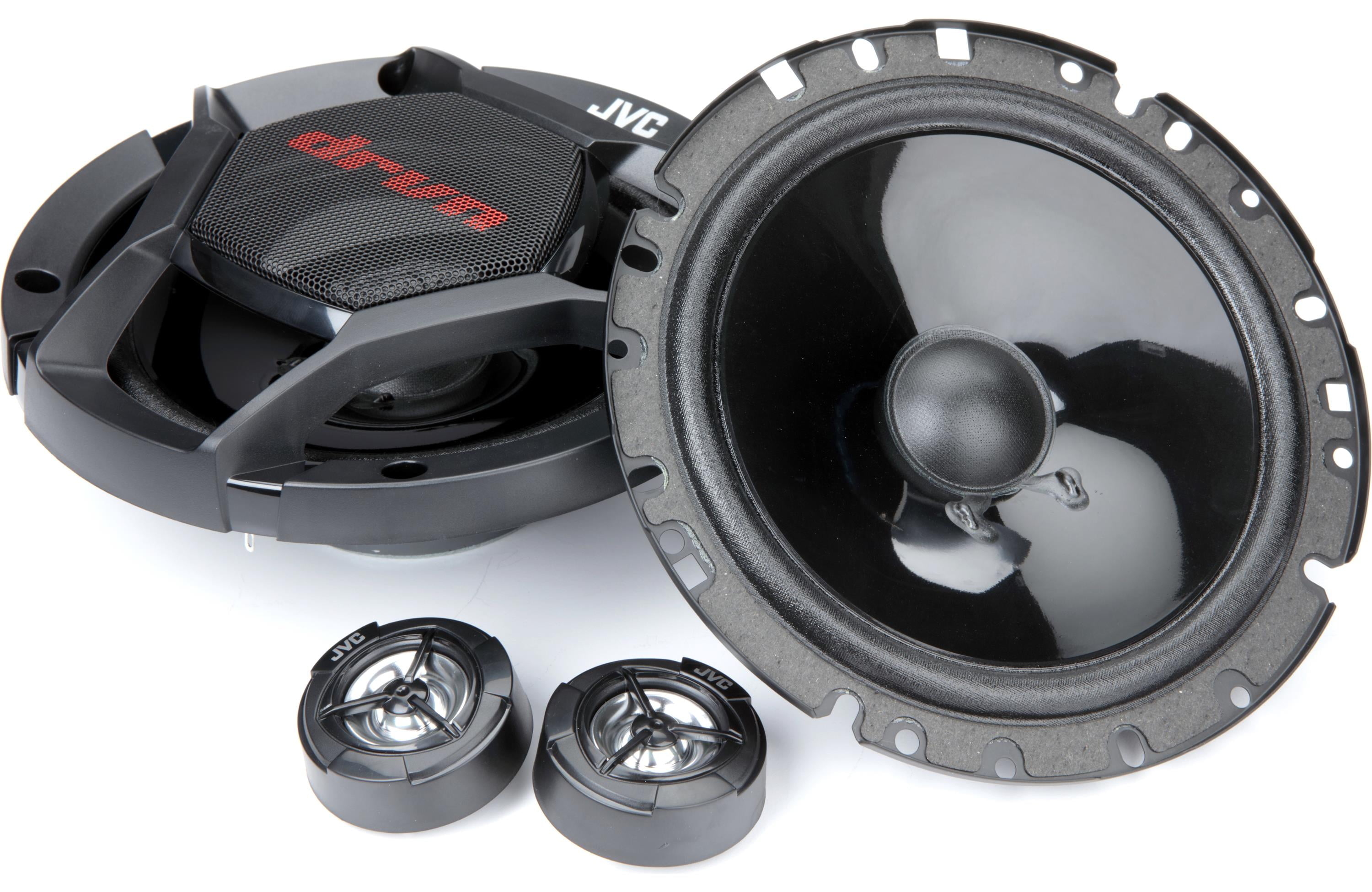 JVC CS-DR601C 6.5" drvn DR Series Shallow-Mount 6.5" 2-Way Component Speakers